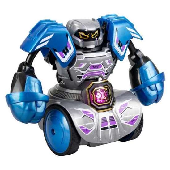 ROBO KOMBAT TORNADO BATTLE PACK CON EFECTOS DE SONIDO Y CINTURÓN DE POTENCIA CON INDICADOR LED. INCLUYE 2 ROBOTS Y 2 MANDOS. image 2