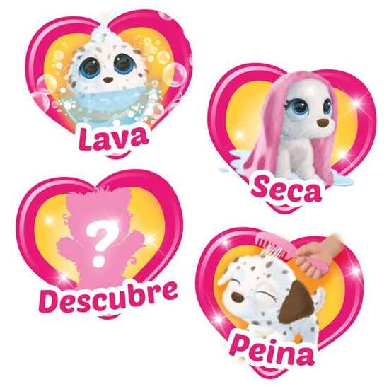 PELUCHE ADOPTANIMALS CUTIE RESCUE. MIMA Y CUIDA! LÁVALO,SÉCALO Y DESCUBRE SI ES UN PERRITO, CONEJITO O UN GATITO. - MODELOS SURTIDOS image 1
