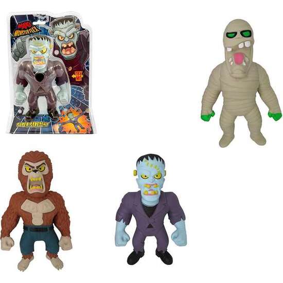 FIGURA ESTIRABLE MONSTERFLEX MAXI 21CM.SE ESTIRAN Y RETUERCEN Y VUELVEN A SU TAMAÑO - MODELOS SURTIDOS image 2
