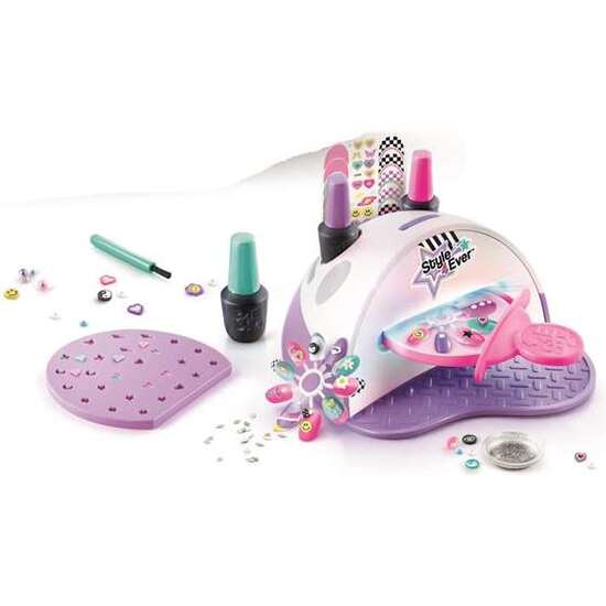 ESTUDIO UÑAS DE GEL. CREA TUS CHARMS CON EL MOLDE. PERSONALIZA TUS UÑAS Y PONLAS BAJO LA LUZ ULTRAVIOLETA. 34X9.8X31 CM image 2