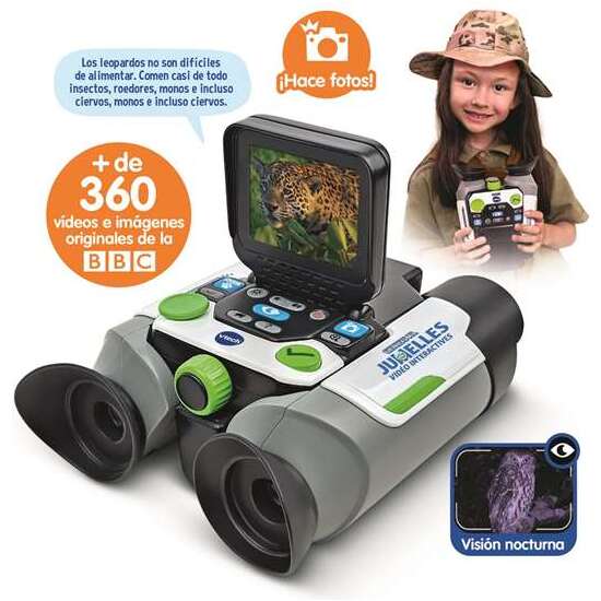 PRISMÁTICOS MULTIMEDIA NATURE EXPLORER 6 EN 1 CON DISEÑO ERGONOMICO Y VISIÓN NOCTURA ¡TAMBIÉN HACE FOTOS! image 0