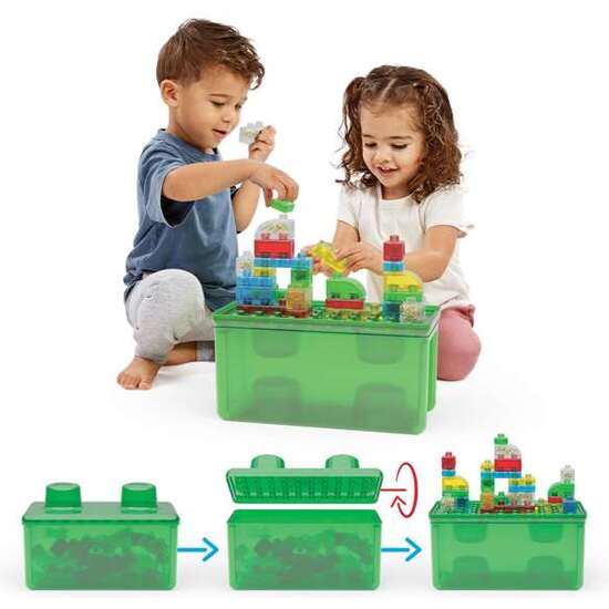 JUEGO DE CONSTRCUCCIÓN JELLY BLOX 30 PIEZAS. SISTEMA DE CONSTRUCCIÓN IMAGINATIVO Y UNICO. CONSTRUYE, APLASTA Y ESTIRA. image 1