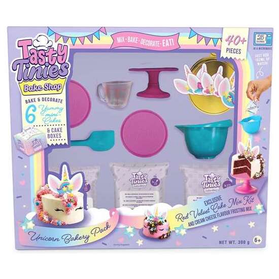 UNICORN PARTY PACK. TARTAS CON DIVERTIDAS DECORACIONES DE UNICORNIO. (MEZCLAR,VERTER,COCINAR,DECORAR Y A COMER) image 2