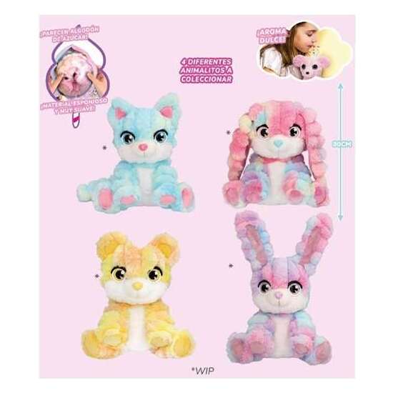 PELUCHE COTTON CUTIES PEQUEÑO ¡CON UN AROMA TAN DULCE QUE PARECEN ALGODÓN DE AZÚCAR! - MODELOS SURTIDOS image 2