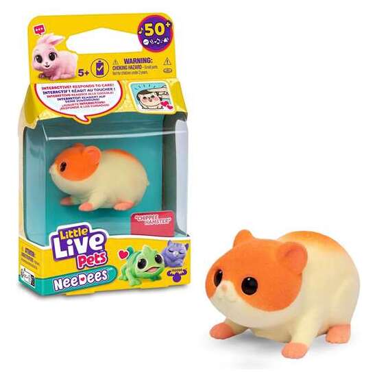 MASCOTA NEEDEES LITTLE LIVE PETS ES INTERACTIVA Y NECESITA TU AYUDA PARA SER FELIZ, CON MÁS DE 50 SONIDOS Y REACCIONES - MODELOS SURTIDOS image 0