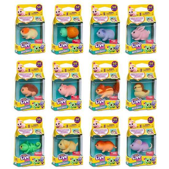 MASCOTA NEEDEES LITTLE LIVE PETS ES INTERACTIVA Y NECESITA TU AYUDA PARA SER FELIZ, CON MÁS DE 50 SONIDOS Y REACCIONES - MODELOS SURTIDOS image 5