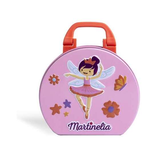 LATA DE BELLEZA MARTINELIA MAGIC BALLET. 11X10,5X3,5 CM. INCLUYE 9 SOMBRAS DE OJOS 4 BRILLOS DE LABIOS. image 1
