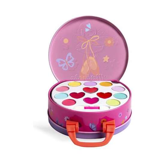 LATA DE BELLEZA MARTINELIA MAGIC BALLET. 11X10,5X3,5 CM. INCLUYE 9 SOMBRAS DE OJOS 4 BRILLOS DE LABIOS. image 2