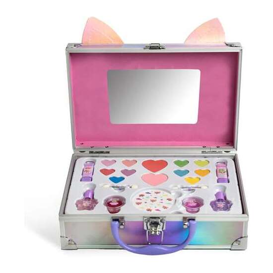 MALETIN DE BELLEZA MARTINELIA MIS MEJORES AMIGOS.25,5X18X9 CM. INCLUYE SOMBRAS DE OJOS,BARRAS DE LABIOS,ESMALTES DE UÑAS,BRILLOS Y ACCESORIOS. image 3