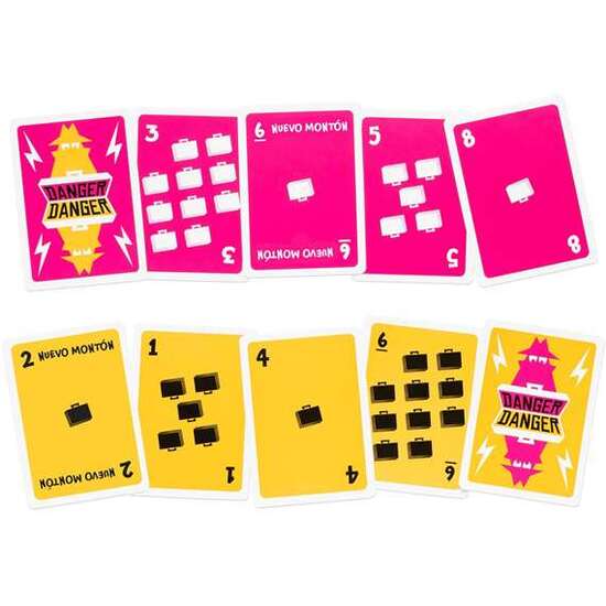 JUEGO DANGER DANGER. UN JUEGO DE CARTAS PELIGROSAMENTE SENCILLO CON UN TOQUE MALIGNO QUE TE SORPRENDERA. image 0