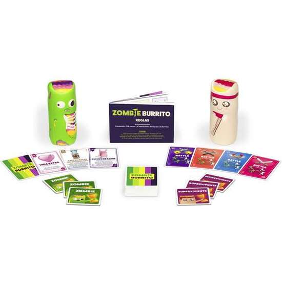 JUEGO ZOMBIE BURRITO. PARA GANAR HABILIDADES ESPECIALES. LOS SUPERVIVIENTES UNEN FUERZAS CONTRA LOS ZOMBIS. image 1