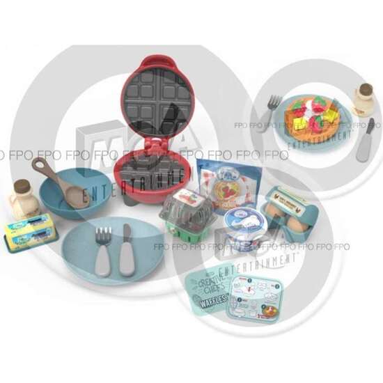 KIT CREATIVO DE GOBRES CON MAS DE 18 ACCESORIOS PARA COCINAR Y DESAYUNAR. INCLUYE SIRIOPE Y MANTEQUILLA. image 0