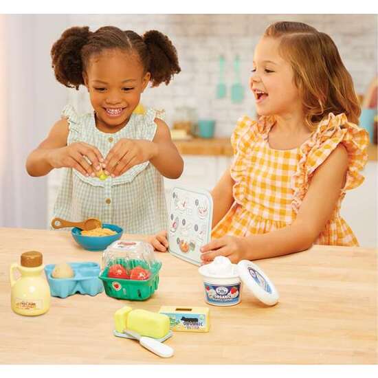 KIT CREATIVO DE GOBRES CON MAS DE 18 ACCESORIOS PARA COCINAR Y DESAYUNAR. INCLUYE SIRIOPE Y MANTEQUILLA. image 2