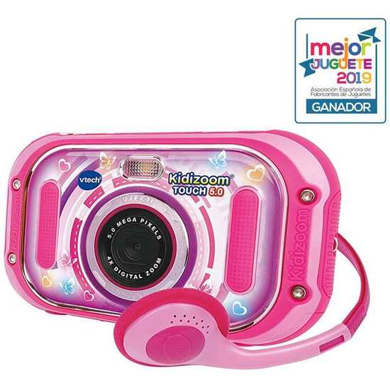 CÁMARA DE FOTOS DIGITAL KIDIZOOM TOUCH ROSA 5 MEGAPÍXELES CON PANTALLA TÁCTIL DE 3,5" Y 10 FUNCIONES. 8,6X15X3,1 CM image 5