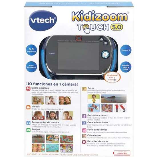 CÁMARA DE FOTOS DIGIGAL KIDIZOOM TOUCH 5 MEGAPÍXELES CON PANTALLA TÁCTIL DE 3,5" Y 10 FUNCIONES. 8,6X15X3,1 CM image 1