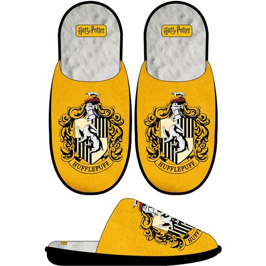 ZAPATILLAS DE CASA ABIERTA HARRY POTTER HUFFLEPUFF image 0