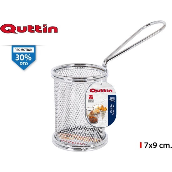 CESTITA GOURMET REDONDA 7X9CM QUTTIN image 0
