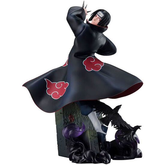 FIGURA FIGUARTS ZERO ITACHI UCHIHA THE LIGHT & DARK OF THE MANGEYKO SHARINGAN NARUTO SHIPPUDEN 24CM image 0