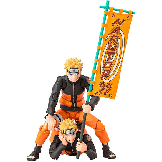 FIGURA S.H. FIGUARTS NARUTO UZUMAKI NARUTO OP99 EDITION NARUTO SHIPPUDEN 15CM image 3