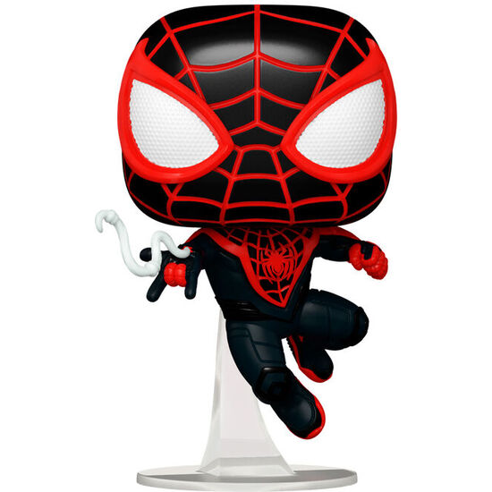 FIGURA POP MARVEL SPIDERMAN 2 MILES MORALES UPGRADED SUIT image 1