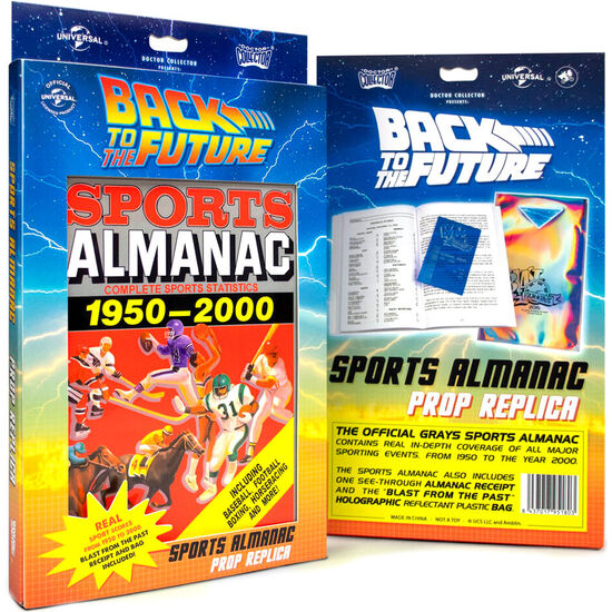 REPLICA ALMANAQUE DEPORTIVO REGRESO AL FUTURO image 1