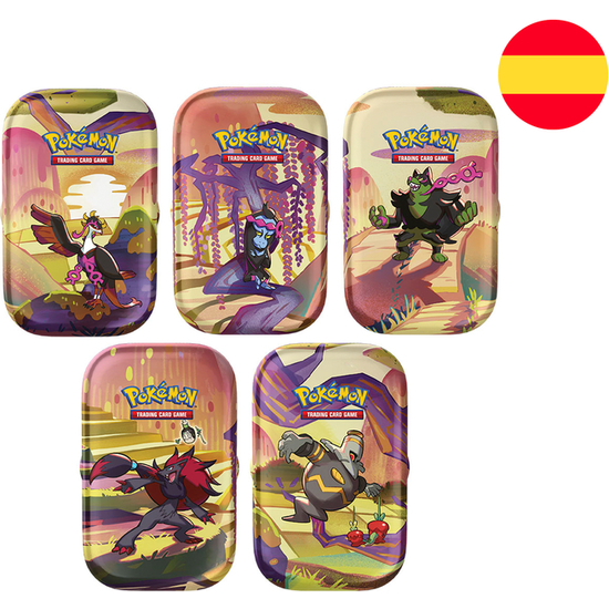 MINI LATA JUEGO CARTAS COLECCIONABLES SV6 POKEMON ESPAÑOL SURTIDO image 1