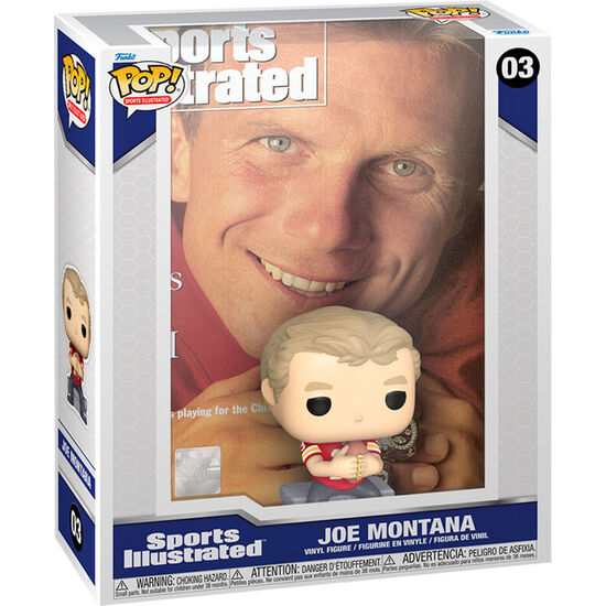FIGURA POP COVER SPORTS ILLUSTRATED JOE MONTANA image 1