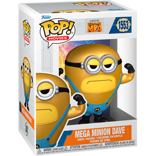 FIGURA POP GRU MI VILLANO FAVORITO 4 MEGA MINION DAVE image 0