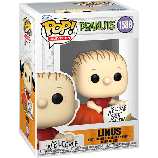 FIGURA POP PEANUTS LINUS image 0