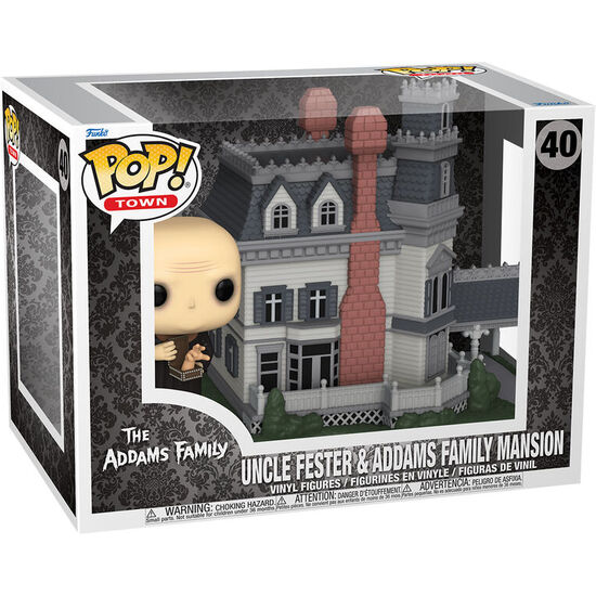 FIGURA POP TOWN THE ADDAMS FAMILY UNCLE FESTER & ADDAMS FAMILY MANSION image 0