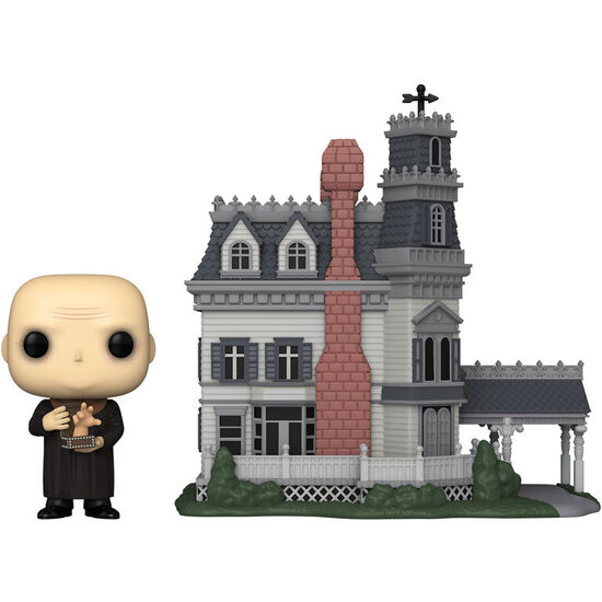FIGURA POP TOWN THE ADDAMS FAMILY UNCLE FESTER & ADDAMS FAMILY MANSION image 1