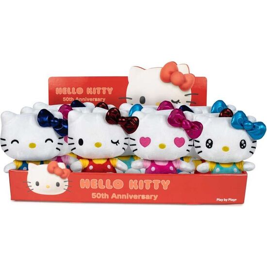 PELUCHE 50TH ANNIVERSARY HELLO KITTY 22CM SURTIDO image 0
