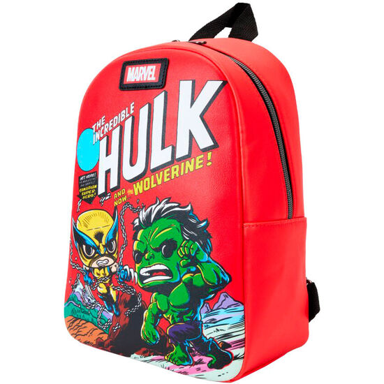 MOCHILA WOLVERINE 50TH ANNIVERSARY COMIC ACTION MARVEL LOUNGEFLY 27CM image 0