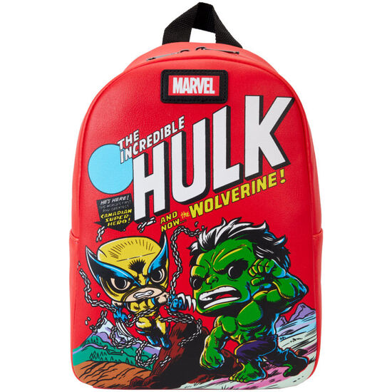 MOCHILA WOLVERINE 50TH ANNIVERSARY COMIC ACTION MARVEL LOUNGEFLY 27CM image 2