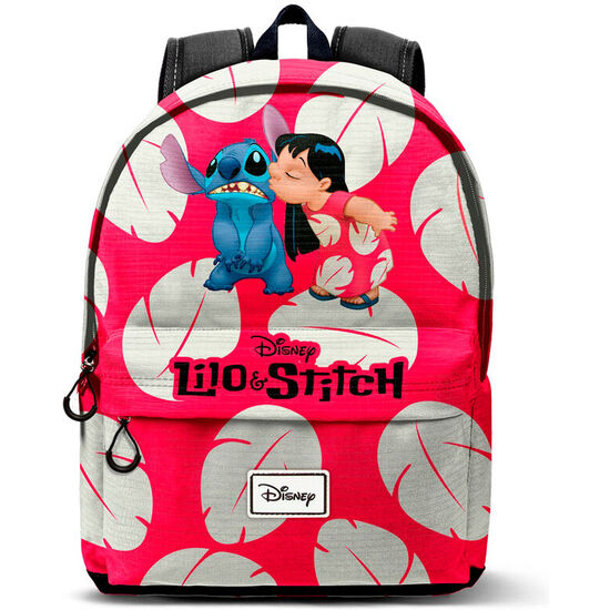 MOCHILA KISS STITCH DISNEY 44CM ADAPTABLE image 0