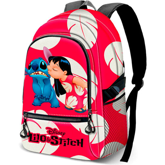 MOCHILA KISS STITCH DISNEY 44CM ADAPTABLE image 0