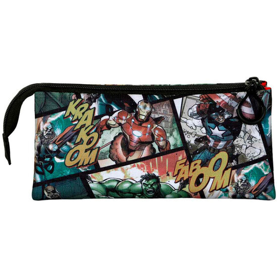 PORTATODO REACT LOS VENGADORES AVENGERS MARVEL TRIPLE image 1