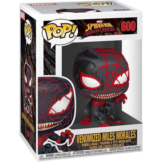 FIGURA POP MARVEL MAX VENOM MILES MORALES image 1