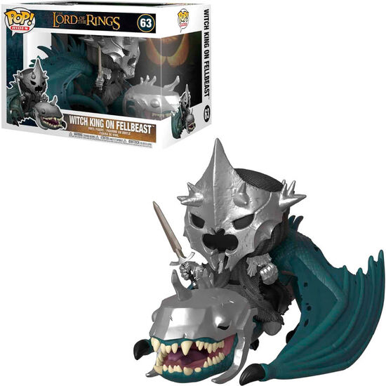 FIGURA POP EL SEÑOR DE LOS ANILLOS WITCH KING WITH FELLBEAST image 1