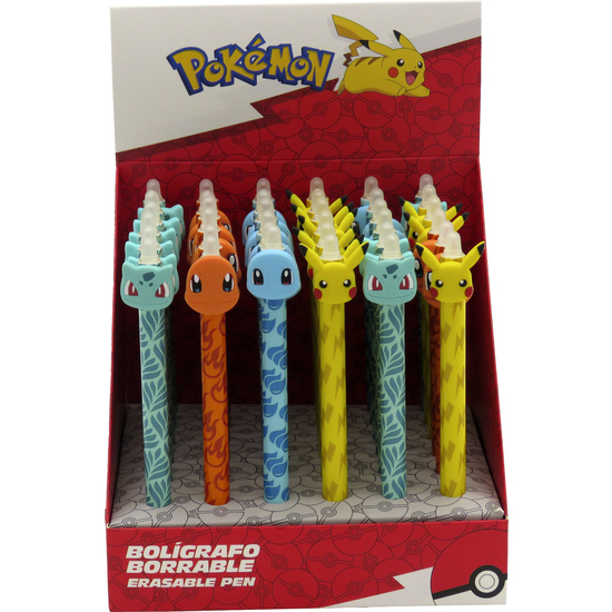 BOLIGRAFO BORRABLE POKEMON SURTIDO image 2