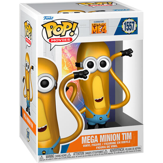 FIGURA POP GRU MI VILLANO FAVORITO 4 MEGA MINION TIM image 0