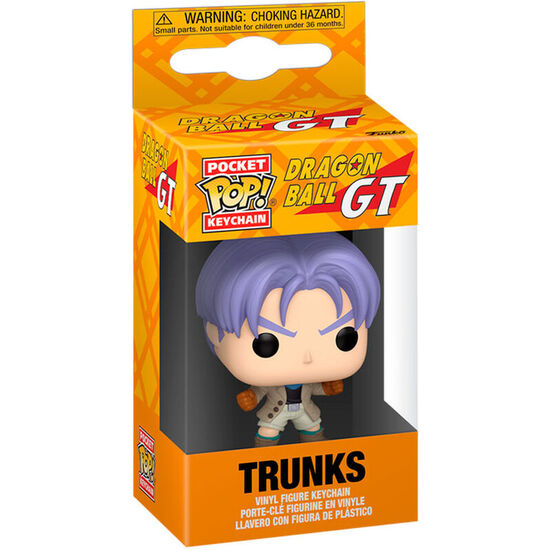LLAVERO POCKET POP DRAGON BALL GT TRUNKS & GILL image 0