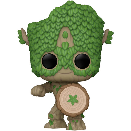FIGURA POP MARVEL WE ARE GROOT - GROOT AS CAPITAN AMERICA image 1
