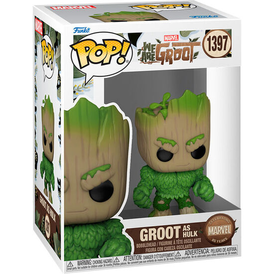FIGURA POP MARVEL WE ARE GROOT - GROOT AS HULK image 0