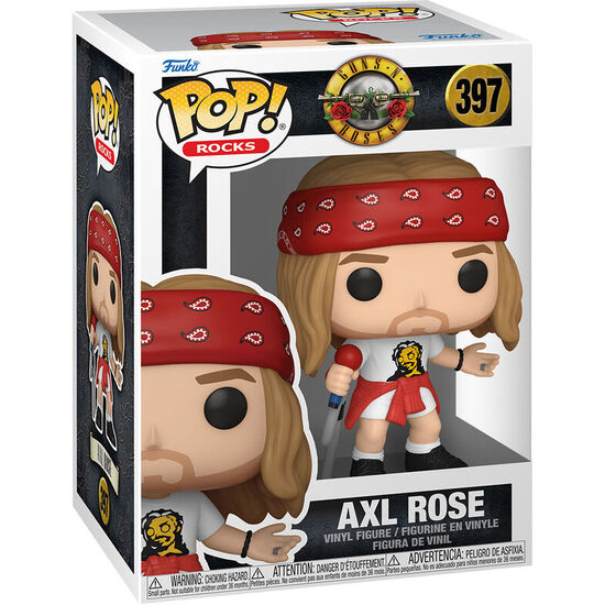 FIGURA POP GUNS N ROSES AXL ROSE image 0