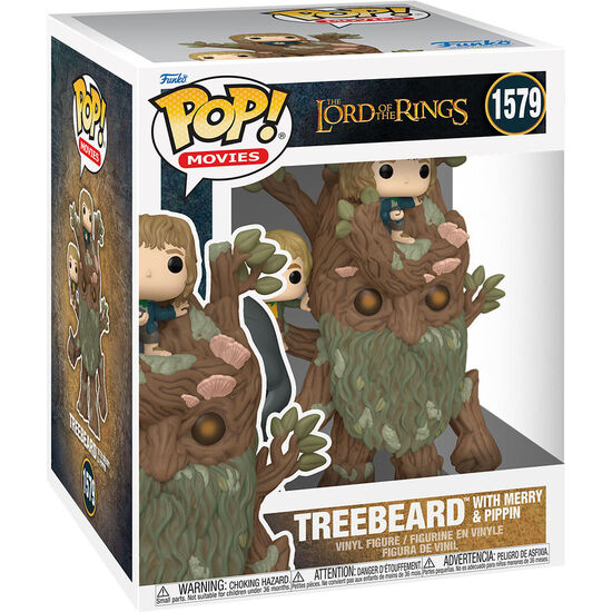 FIGURA POP SUPER EL SEÑOR DE LOS ANILLOS TREEBEARD WITH MERRY & PIPPIN image 0