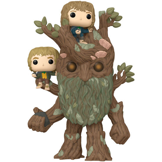 FIGURA POP SUPER EL SEÑOR DE LOS ANILLOS TREEBEARD WITH MERRY & PIPPIN image 1