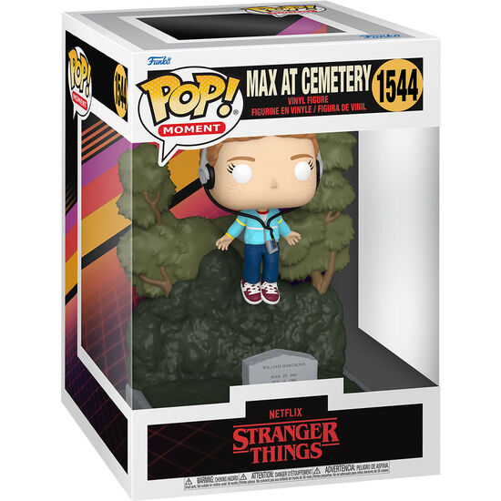 FIGURA POP MOMENTS STRANGER THINGS MAX AT CEMETERY image 1