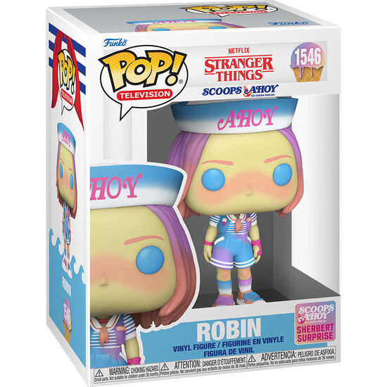 FIGURA POP STRANGER THINGS SCOOPS AHOY ROBIN image 1
