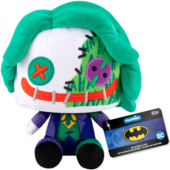 PELUCHE JOKER PATCHWORK DC COMICS 17,5CM image 0